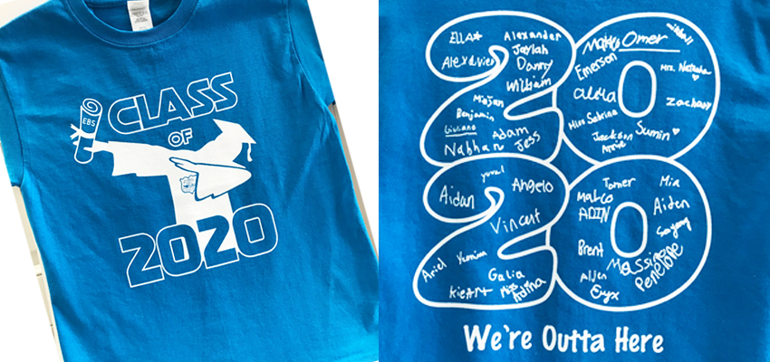 Grad t-shirts